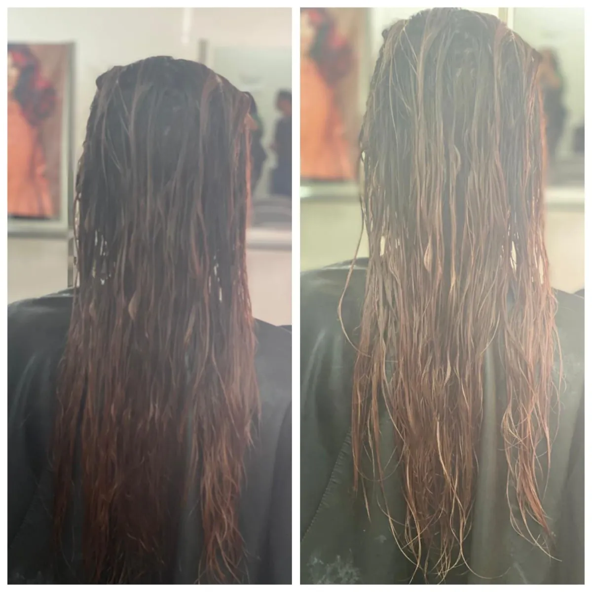 woman wearing black and white striped top and round eyeglasses