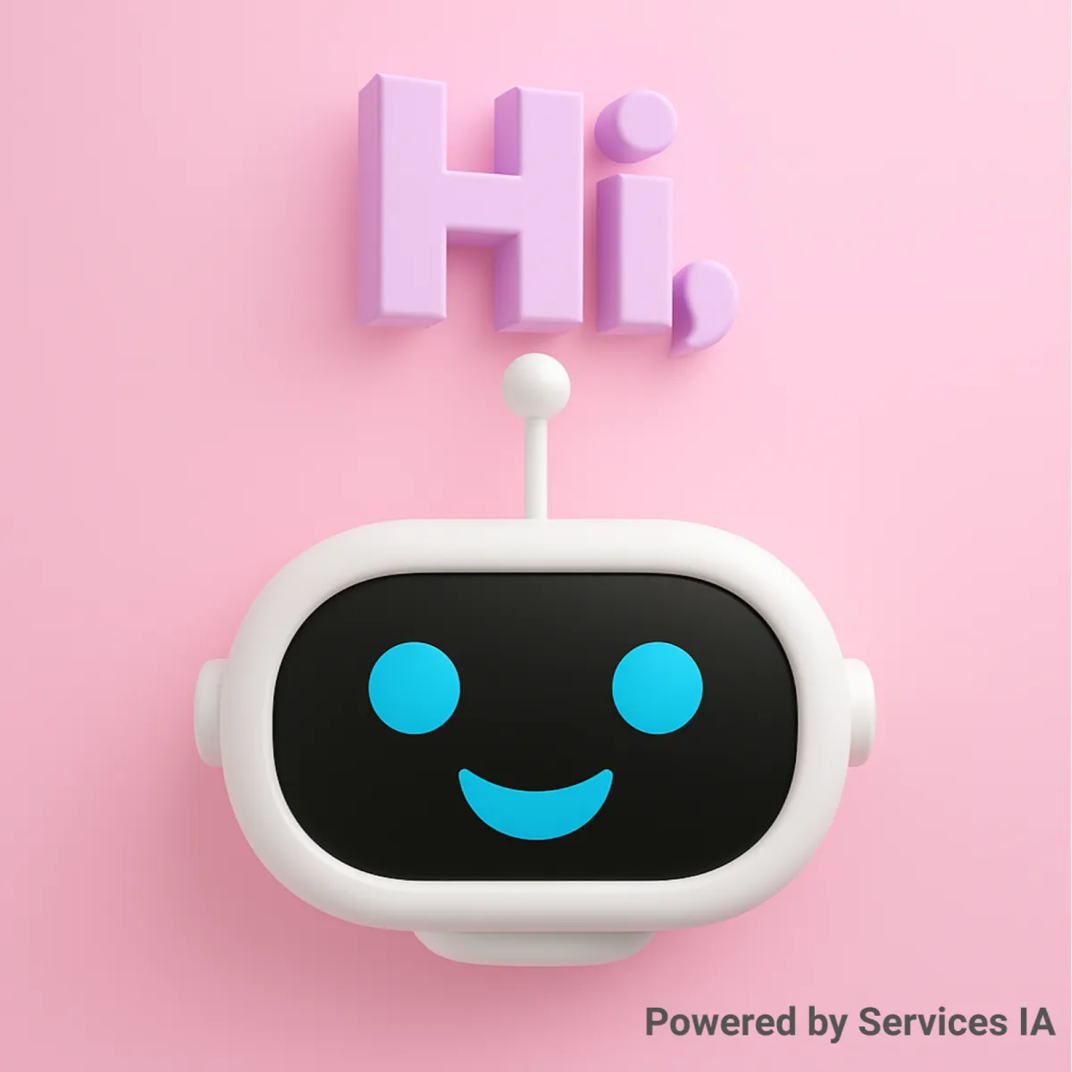 bot say hi