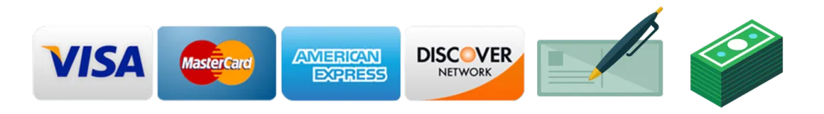 credit cards we accept