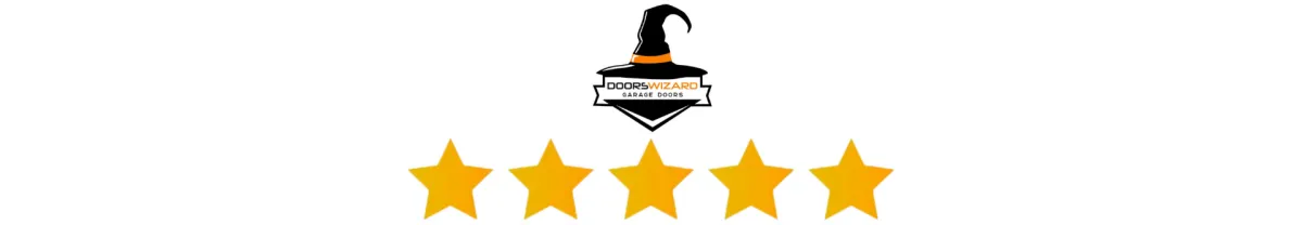 Doorwizard garage door logo and reviews