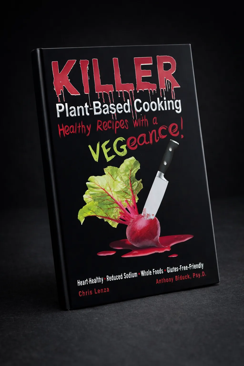 Mockup of the Look Within Education plant-based quick meals cookbook.