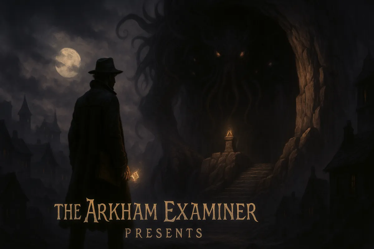 The Arkham Examiner follows the eerie investigations of Nathaniel Crowe's paranormal mysteries in Arkham, Innsmouth, and beyond in tales of the unknown.
