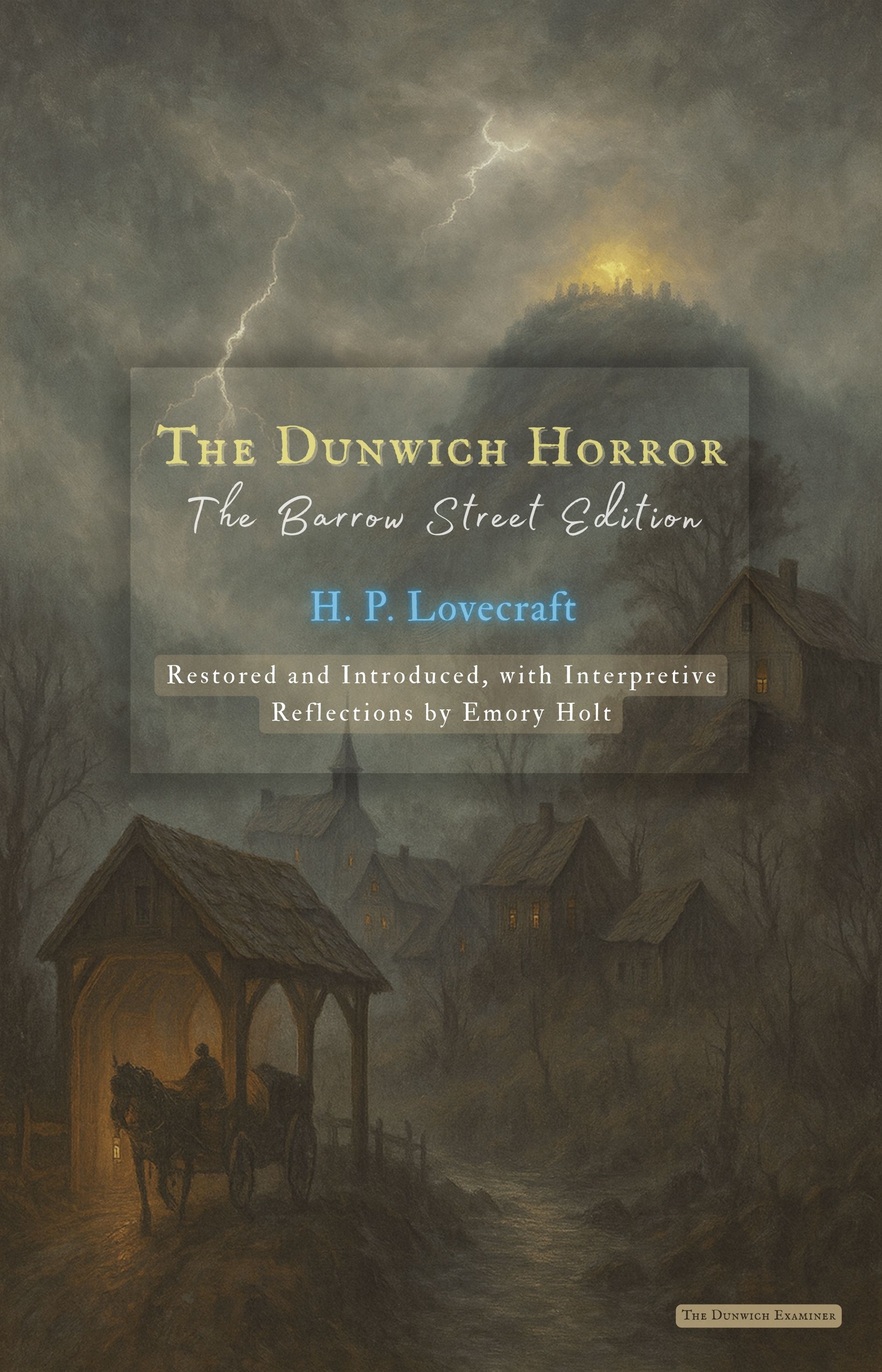 The Dunwich Horror Book Cover Image