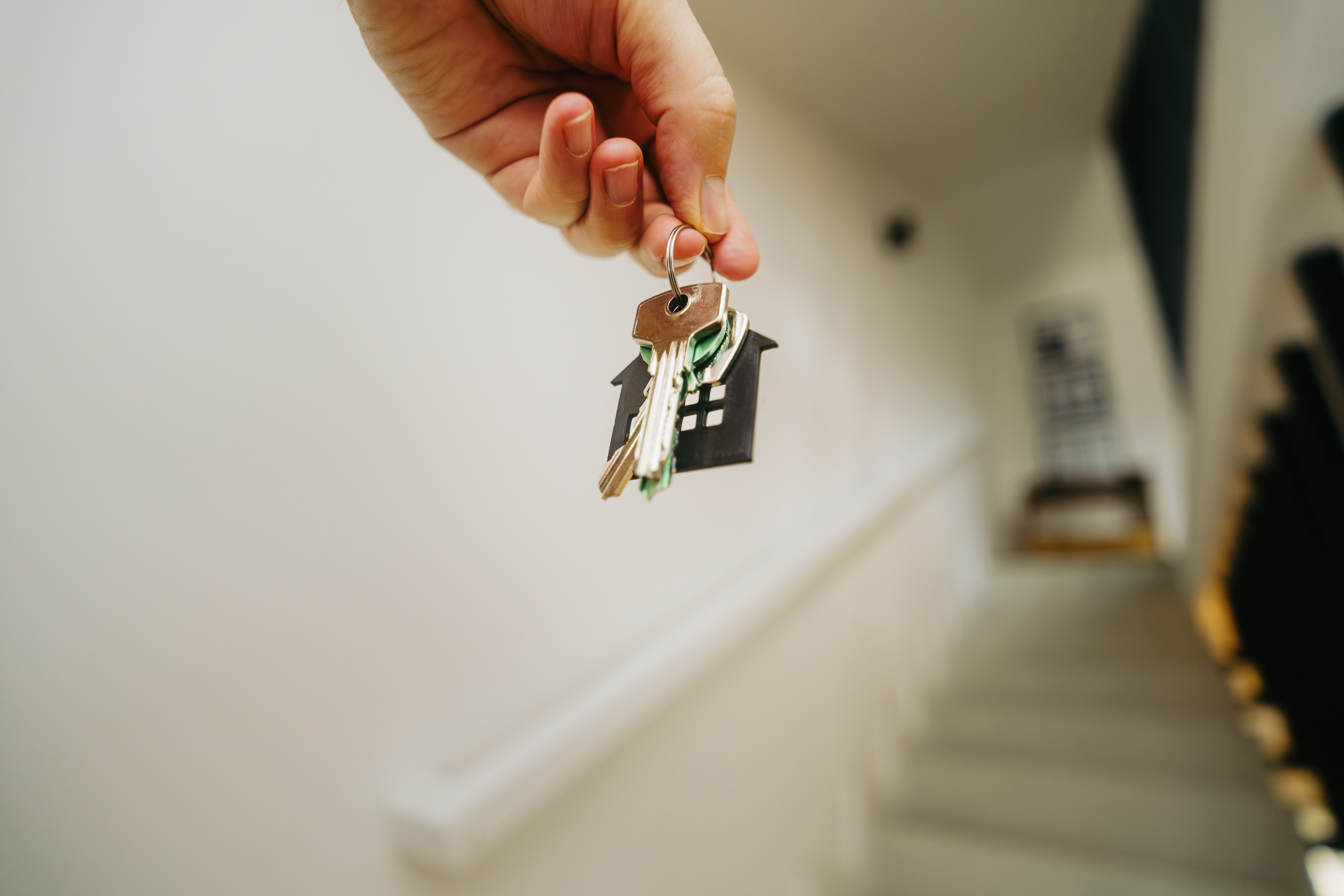 House key inside the house