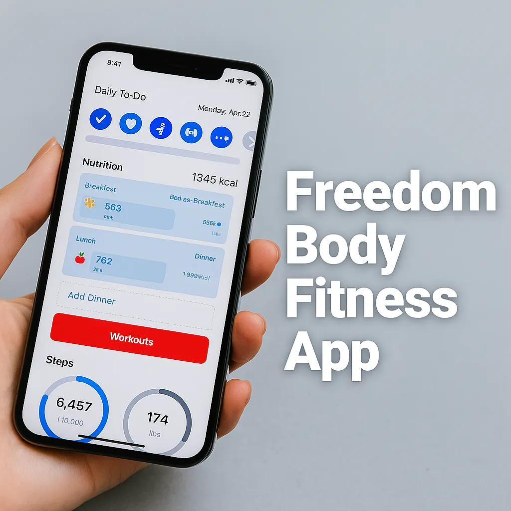Our Freedom Body Fitness App at Freedom Body Fitness in Schertz