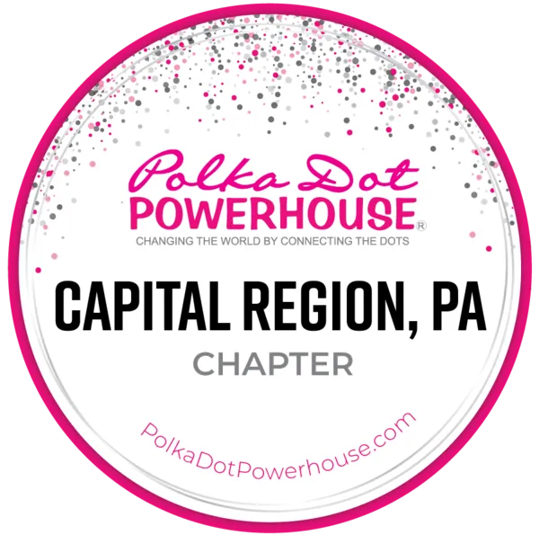 Capital Region Chapter of Polka Dot Powerhouse Logo