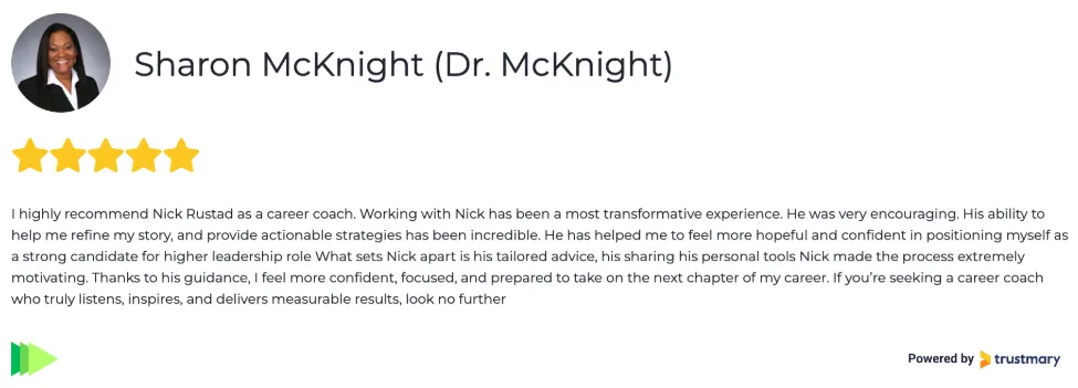 career blog supporter sharon mcknight