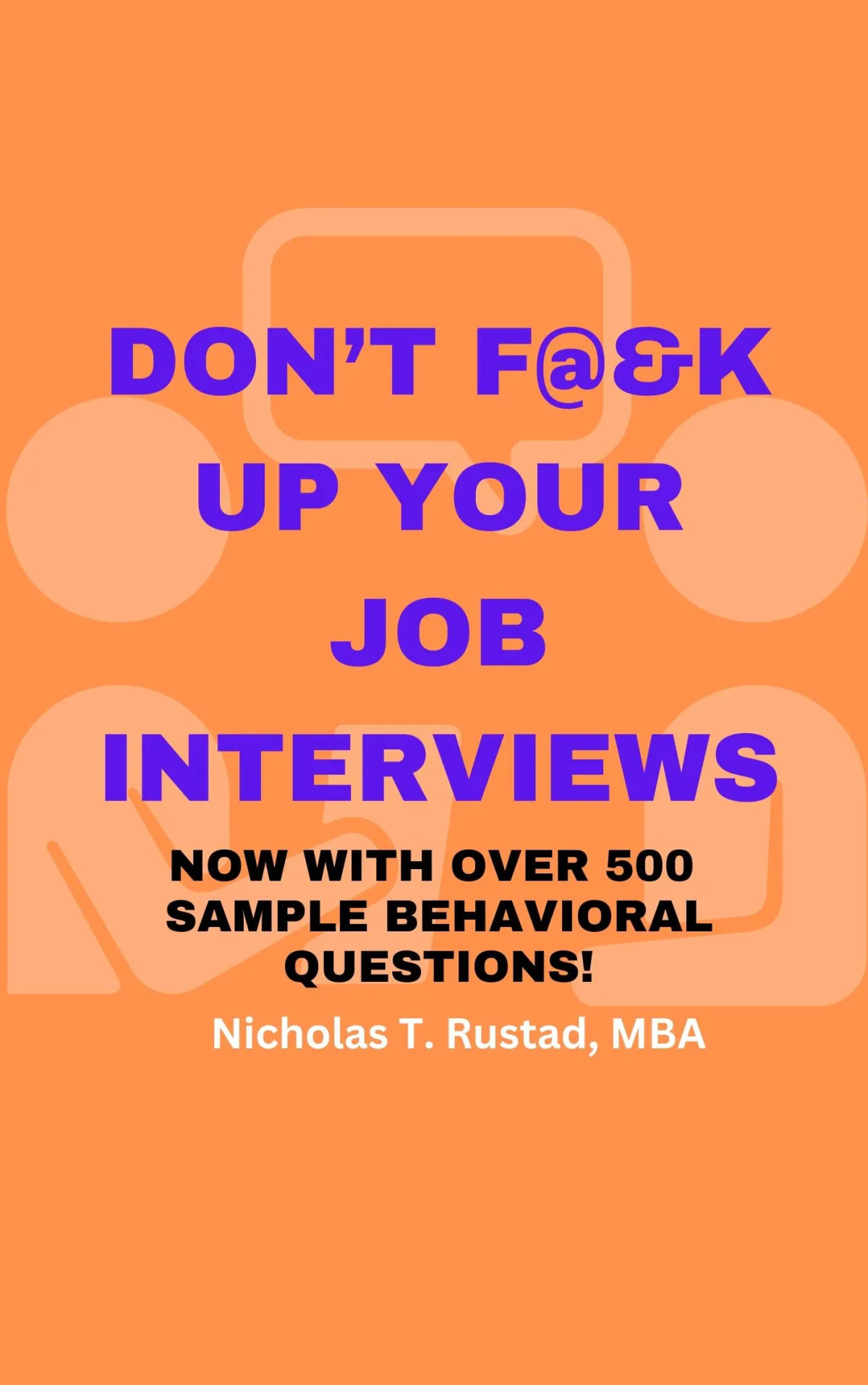 don't f@&K up your job interview hire a career coach today