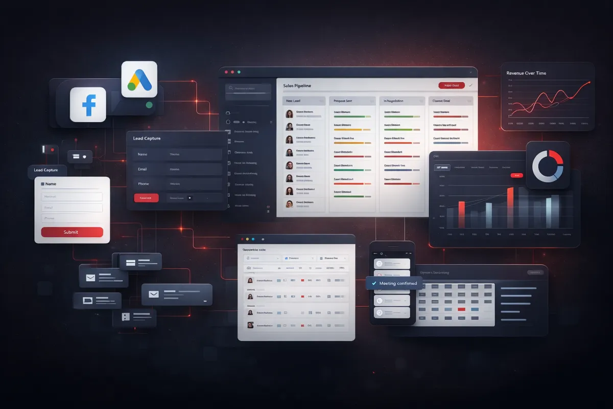 Image of CRM Application