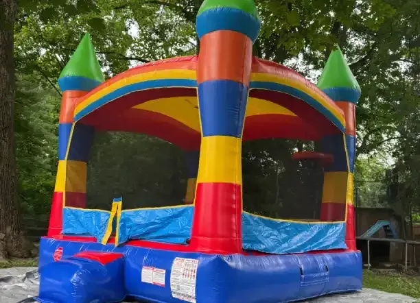 Rainbow Bounce House