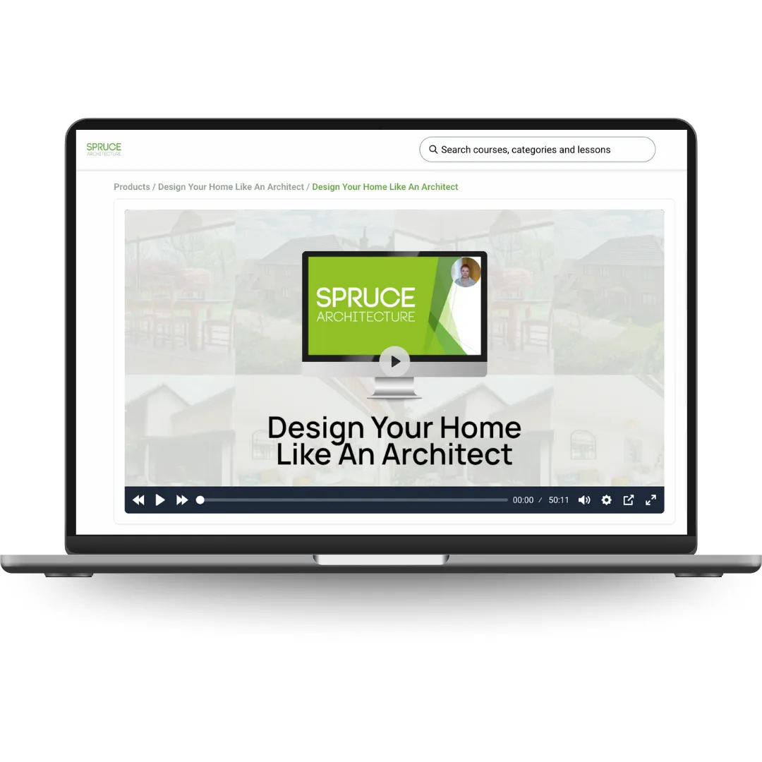 mock up of design your home like an architect worksohop course
