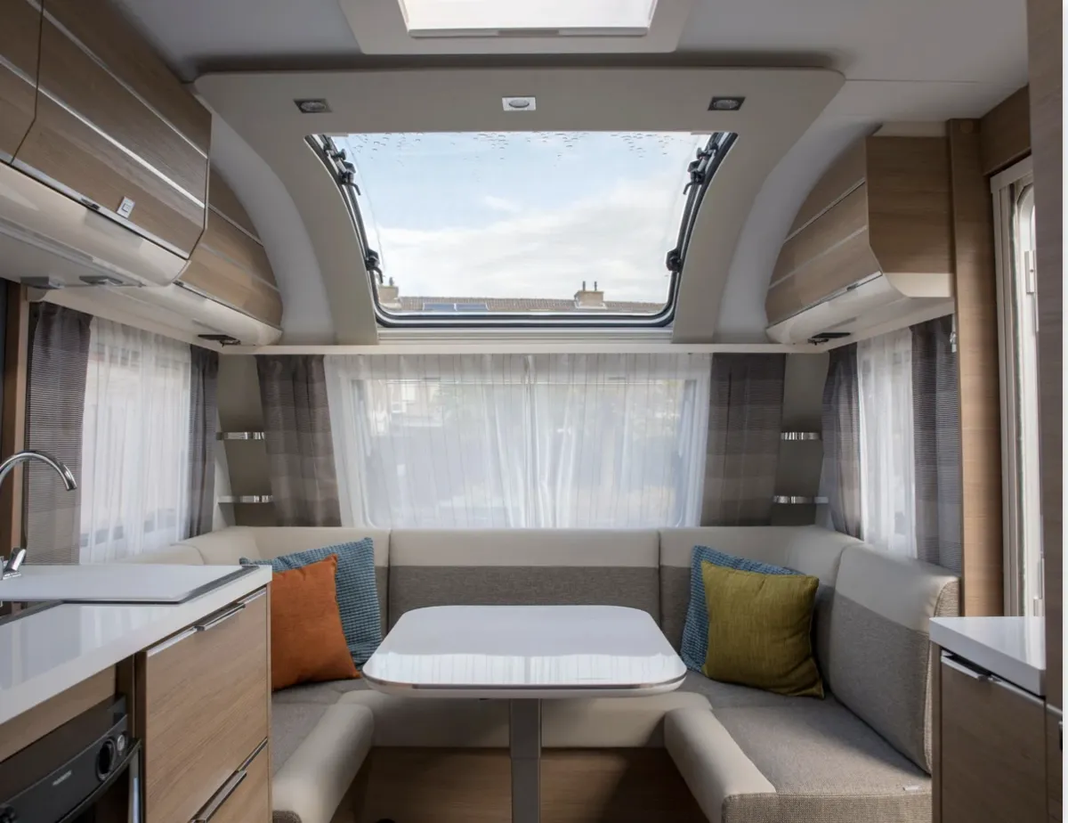 High quality RV upholstery interior done by A&E Auto Upholstery in Melbourne Florida