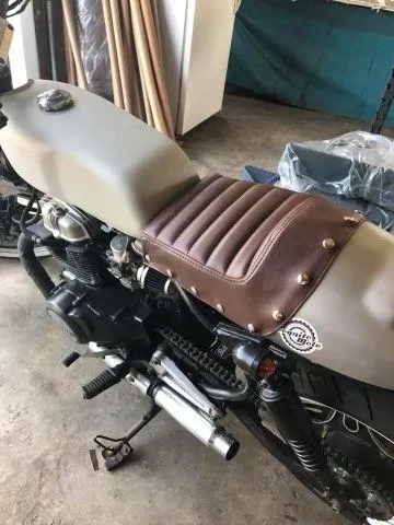 Motorcycle upholstery by A&E Auto upholstery in Melbourne Fl