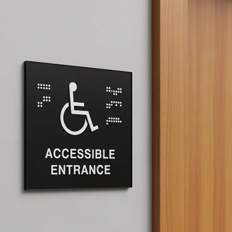 ADA Signs in Cumming, GA  That Keep Your Business Compliant