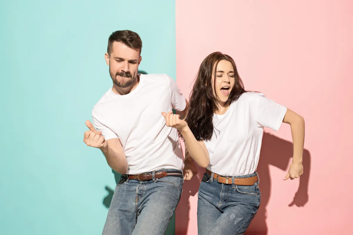 Dancing couple