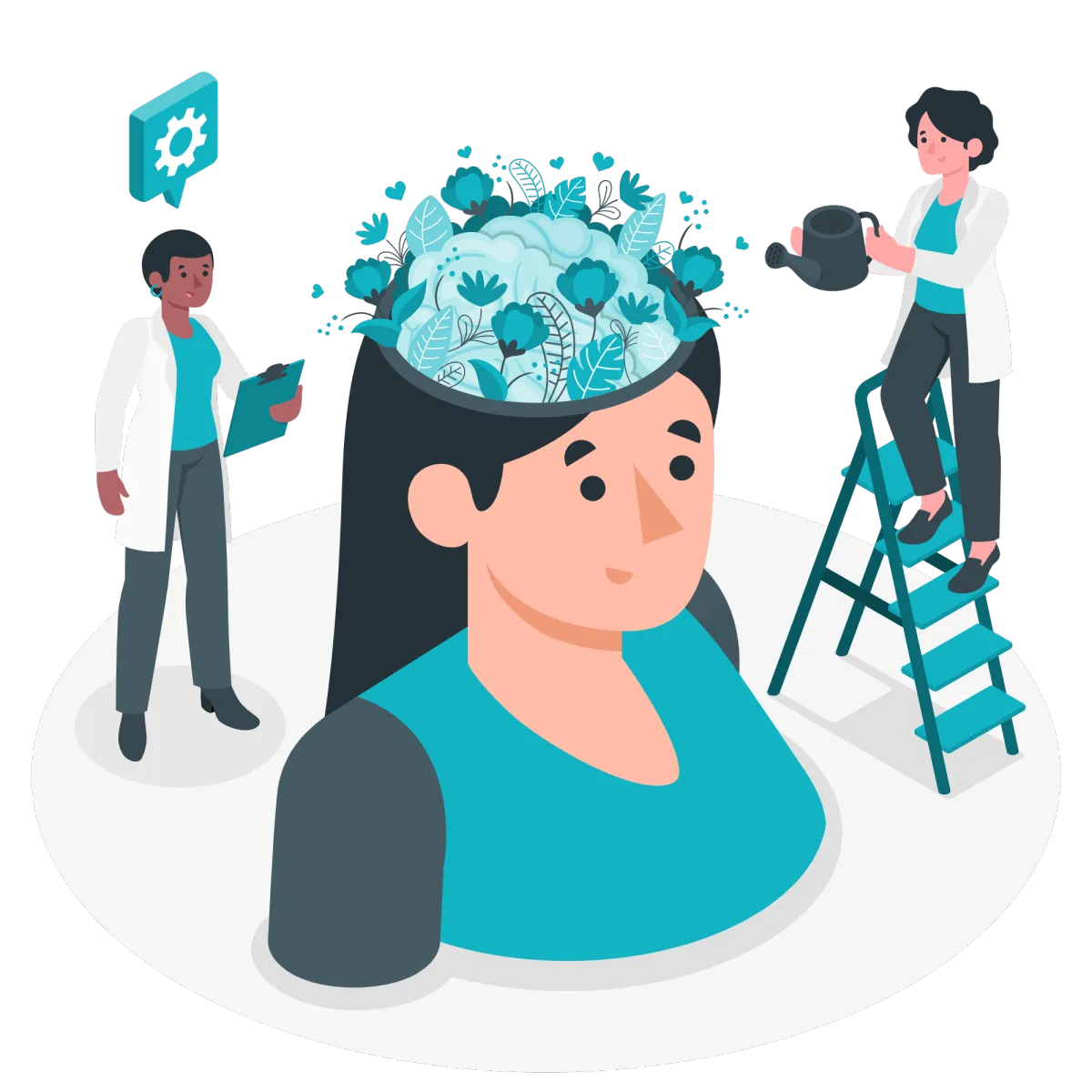 TMS Before and After Brain Scan