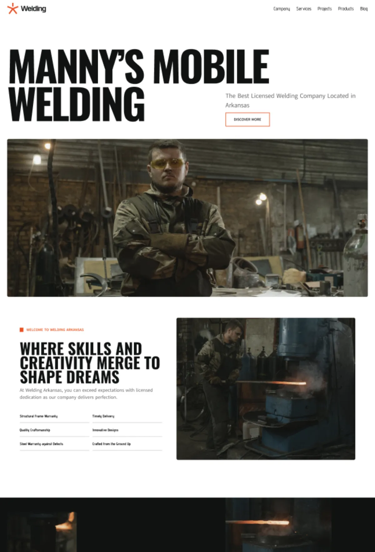 Web Design for Mobile Welders