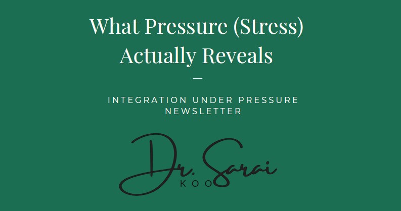 What Pressure (Stress) Actually Reveals