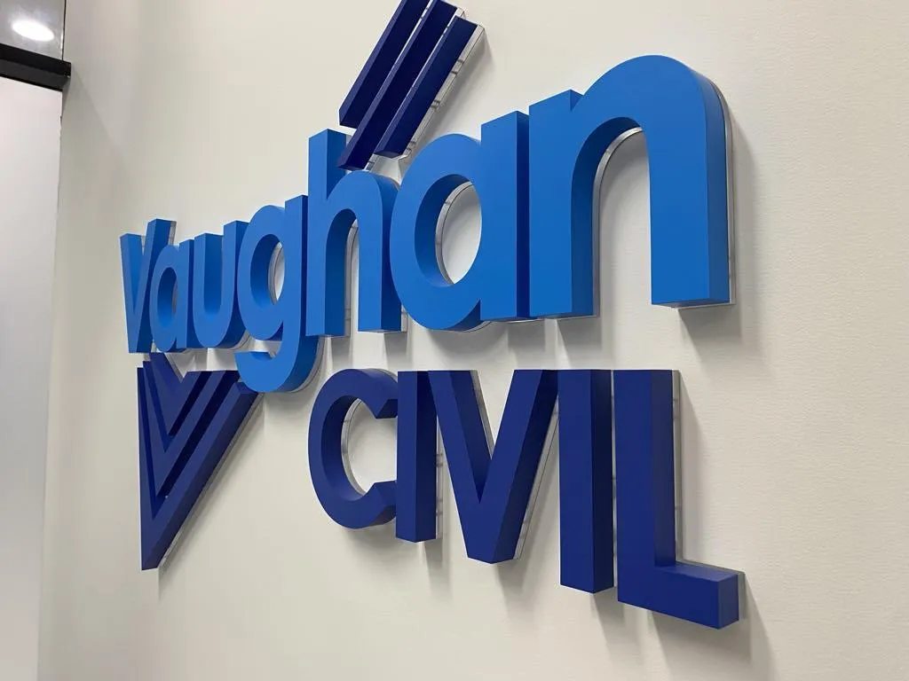 Office indoor 3D Logo