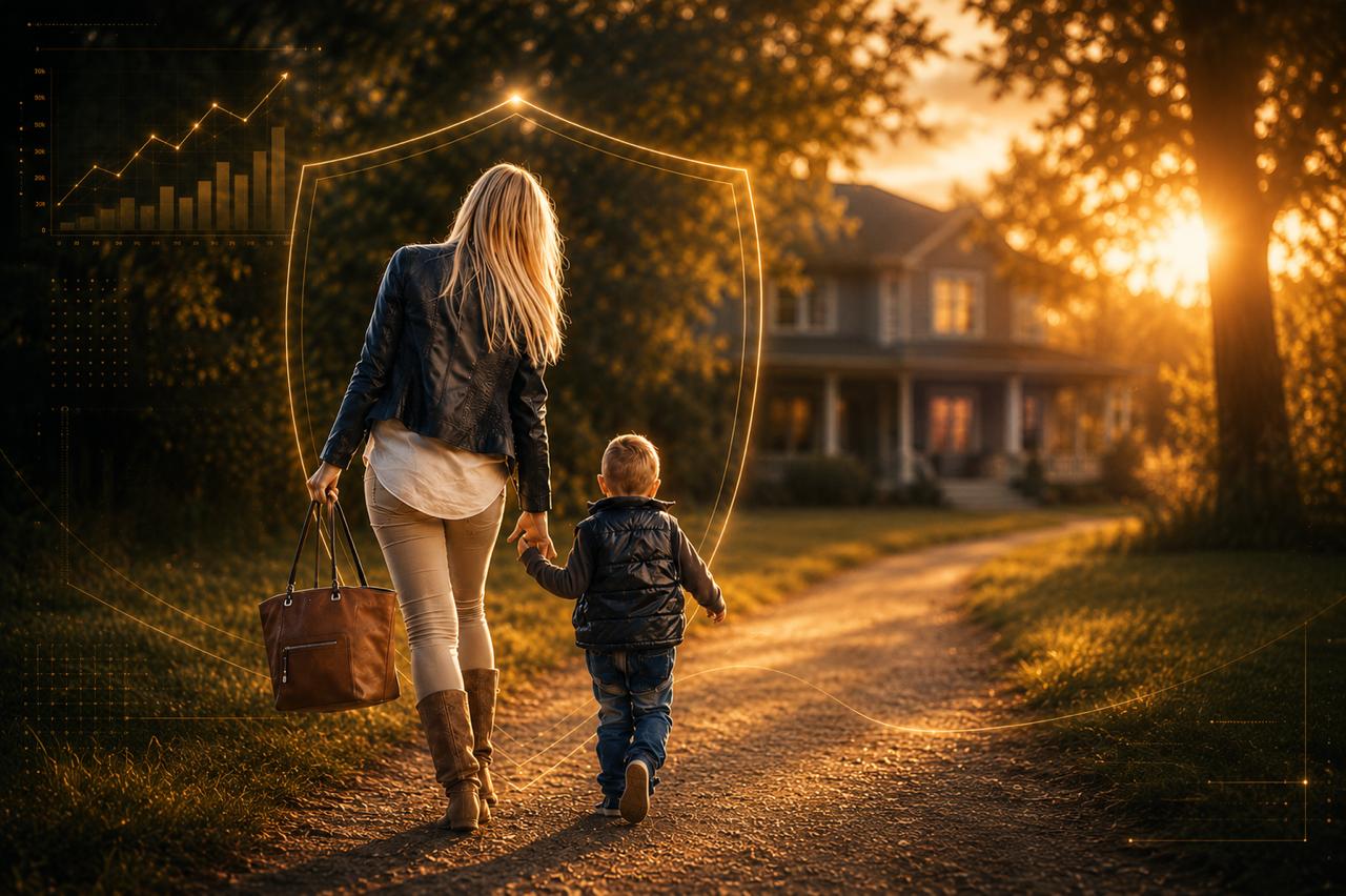 A family finding peace of mind