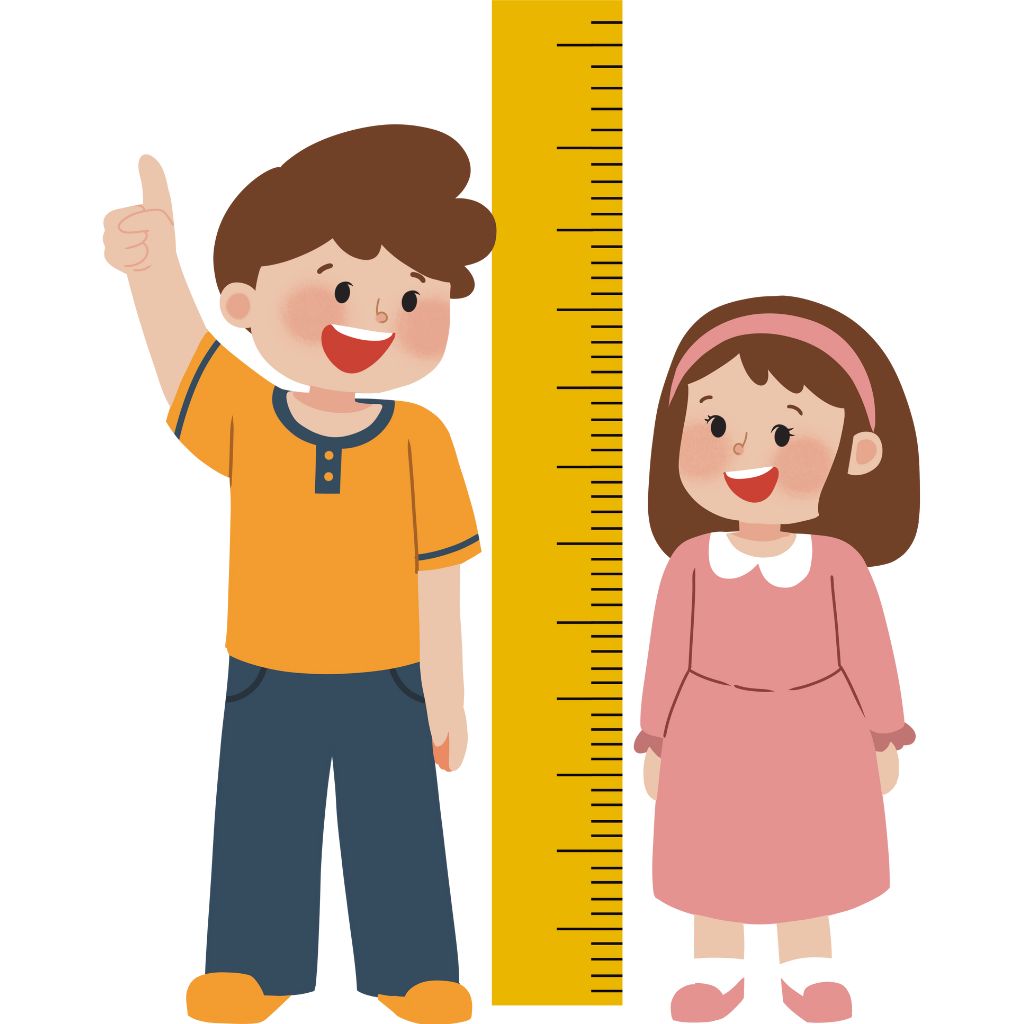 Overzicht meetpunten lichaam