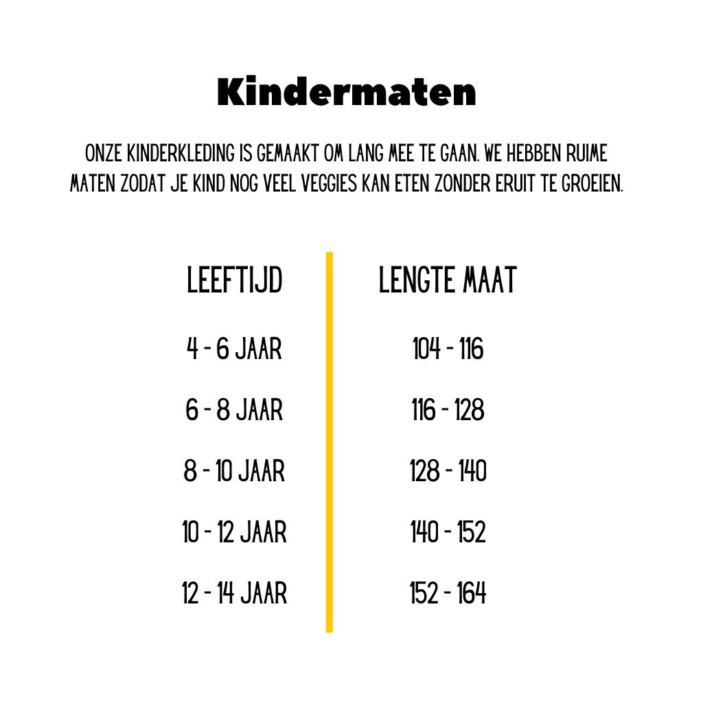 Afmetingen van nek, borst en taille om jou maat te bepalen
