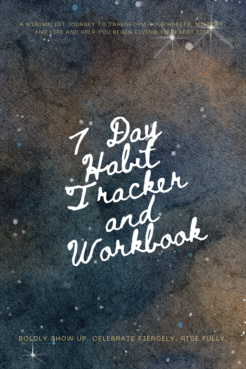 Free printable habit tracker journal