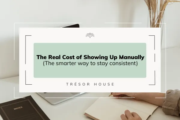 The Real Cost of Showing Up Manually