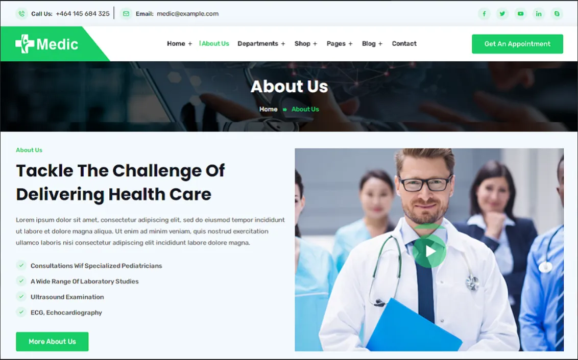 Medical Website