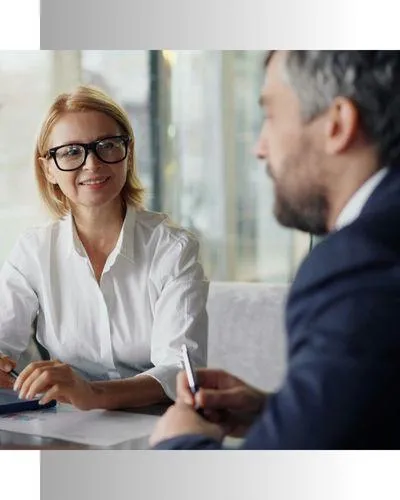Calm confident team leader supporting their team with reduced stress and better wellbeing