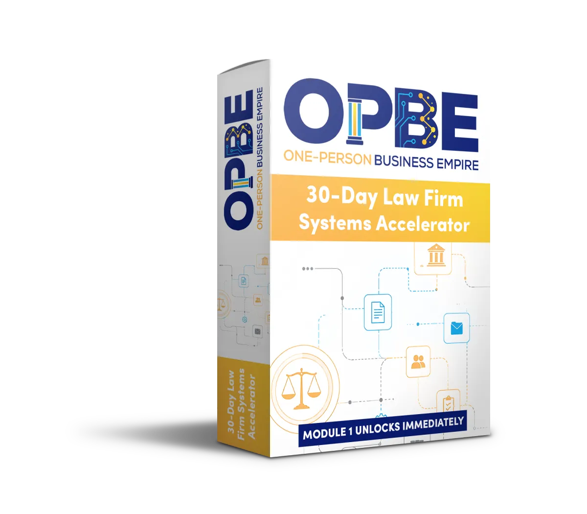 30-Day Law Firm Systems Accelerator Portal Mockup