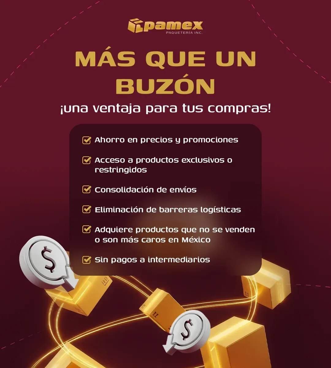 Benéficos del buzón virtual pamex