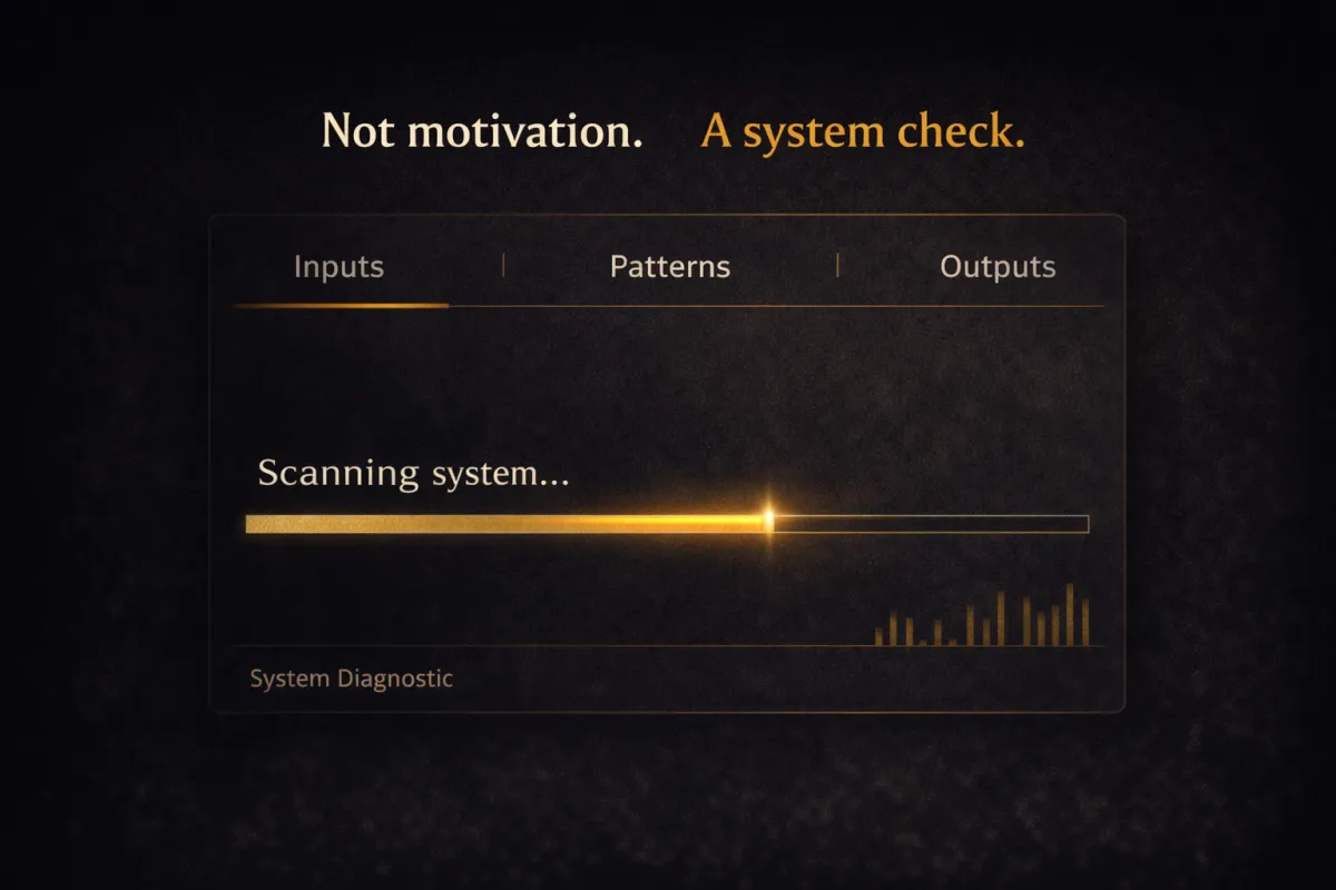 A person facing a semi-transparent wall with faint reflections of themselves, cool blue background, 3:2 aspect ratio, photorealistic style