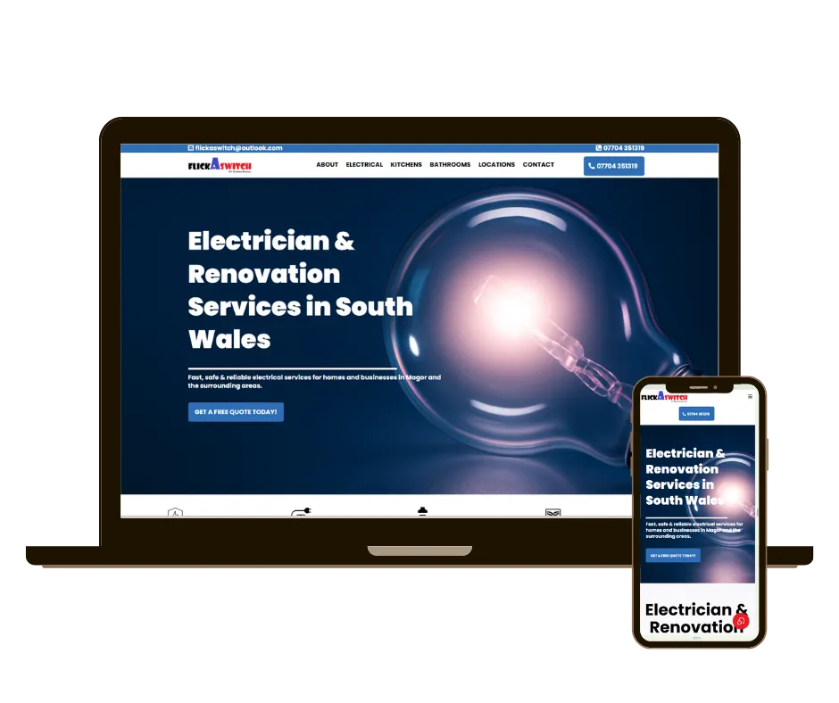 Website for Electricians