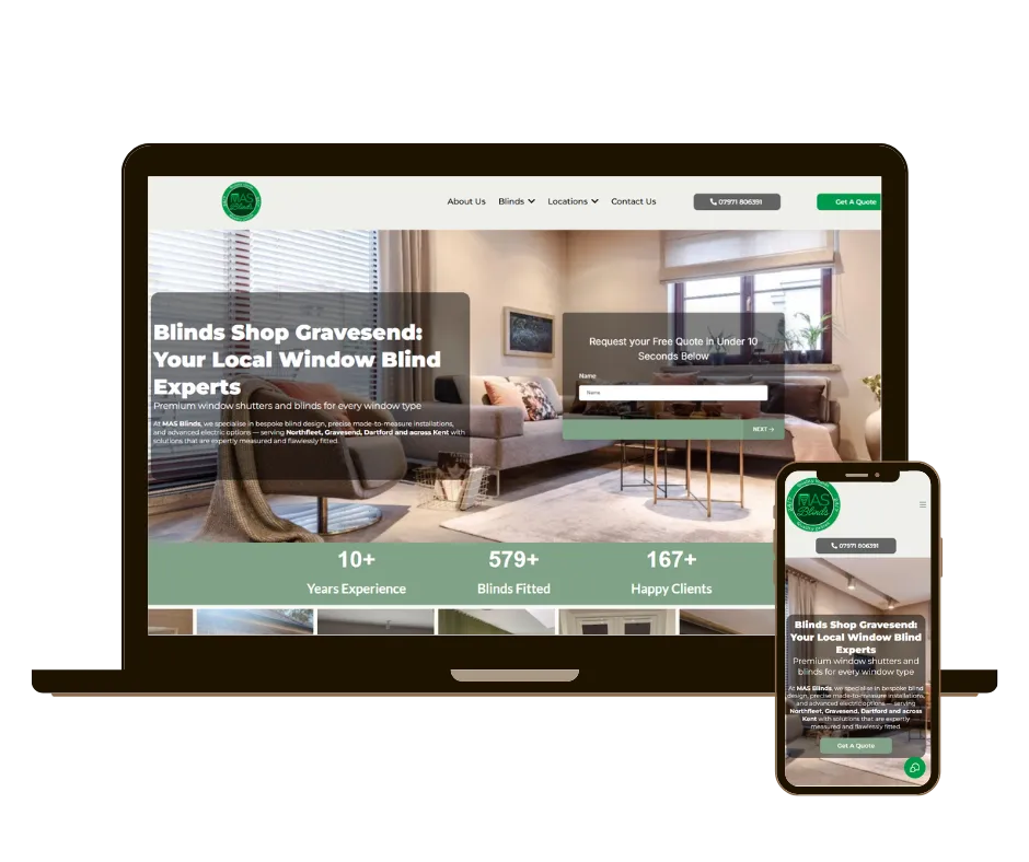 Website for Blind Fitters