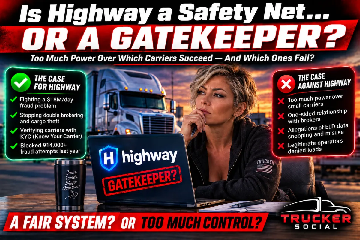 The image describes the current arguments going on with Highway both for and against.
