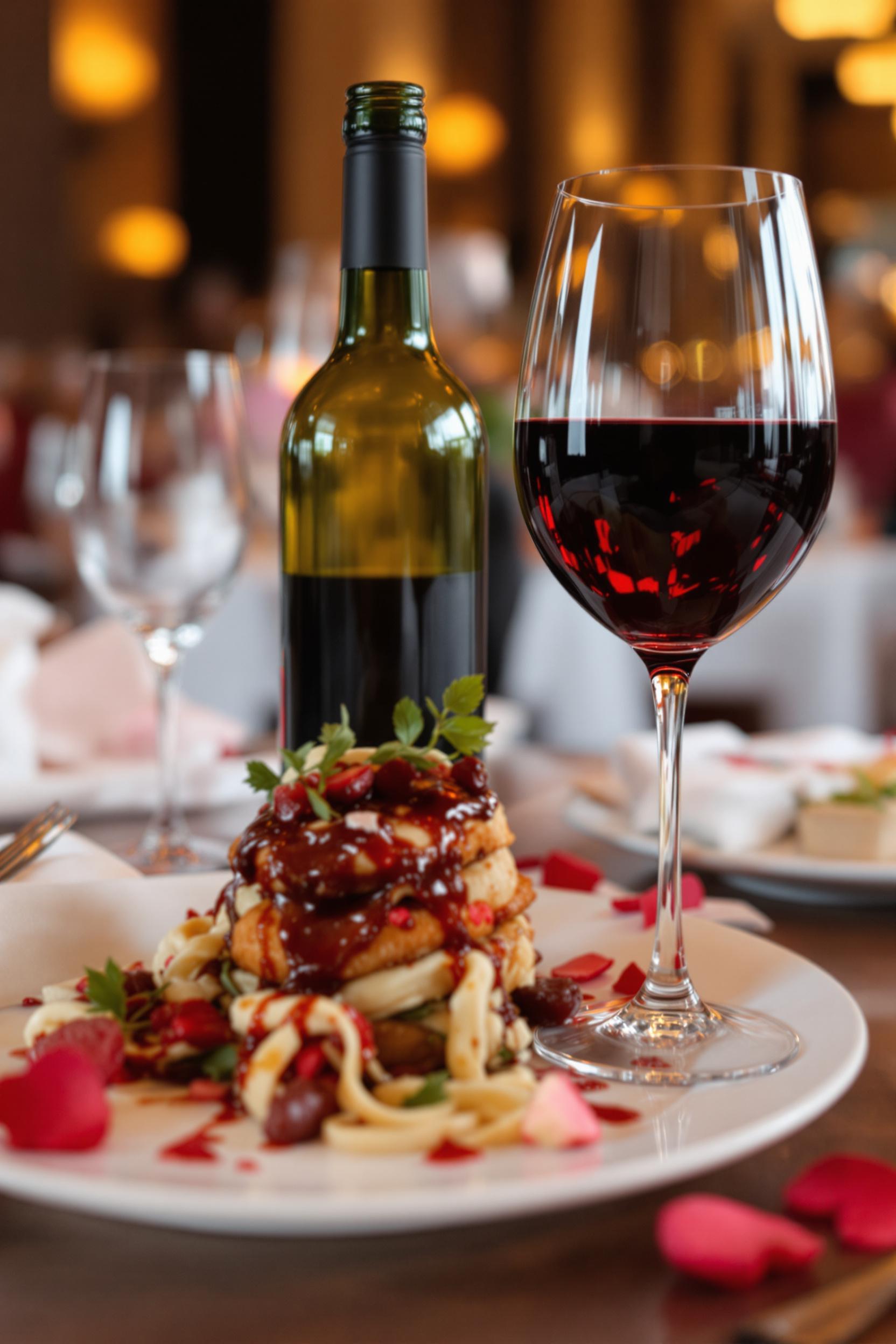 Chef's choice, glass of premium red or white wine, or beer, or house cocktail