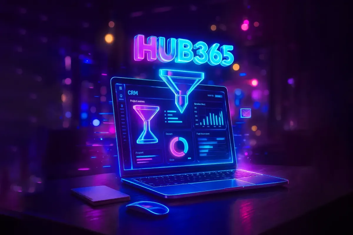 Business automation with artificial intelligence hub365