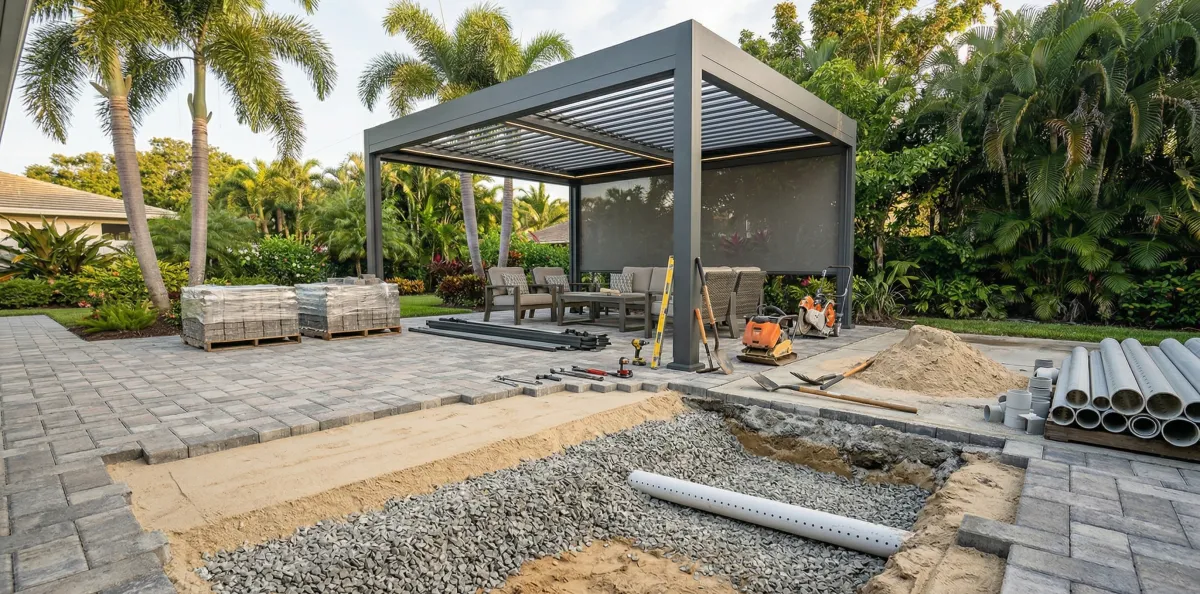What Florida Soil Does to Outdoor Spaces (And How Smart Homeowners Build Anyway)