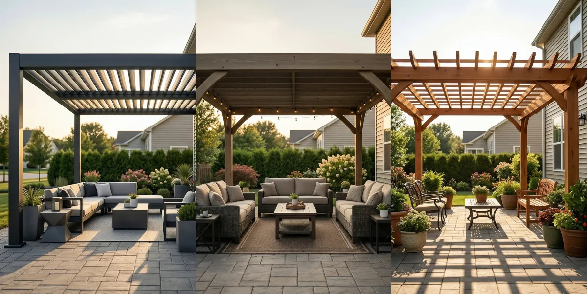 Louvered, Solid, or Open-Beam: Choosing the Pergola That Actually Matches How You Live