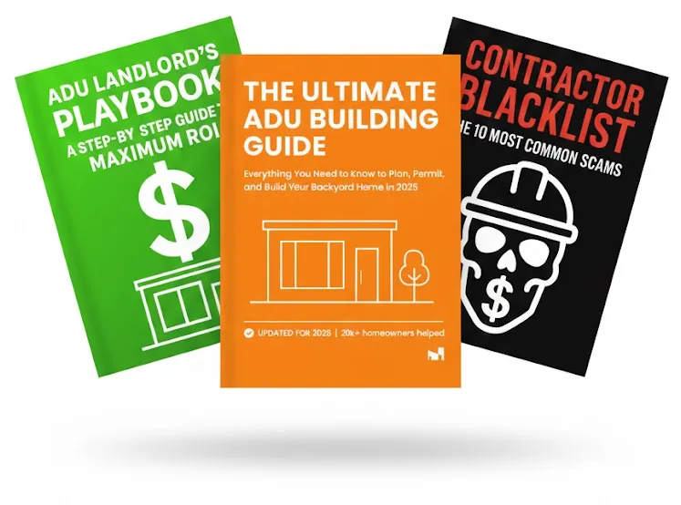 ADU pre-construction checklist