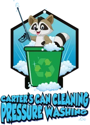 Carter's Can Cleaning and Pressure Washing - Trash Can Cleaning Logo