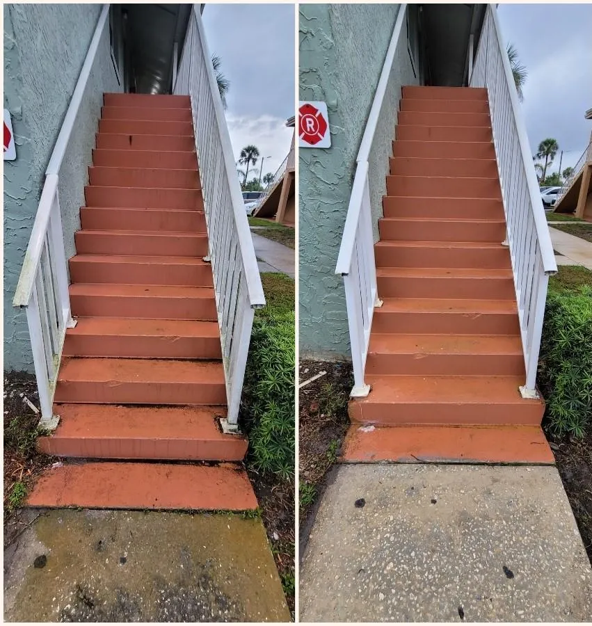 pressure washing