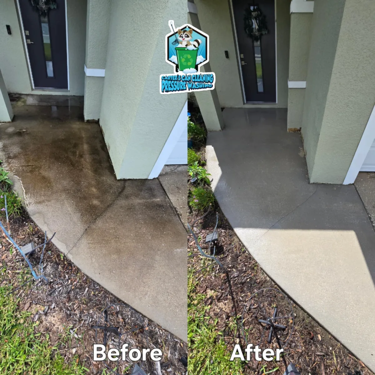 pressure washing