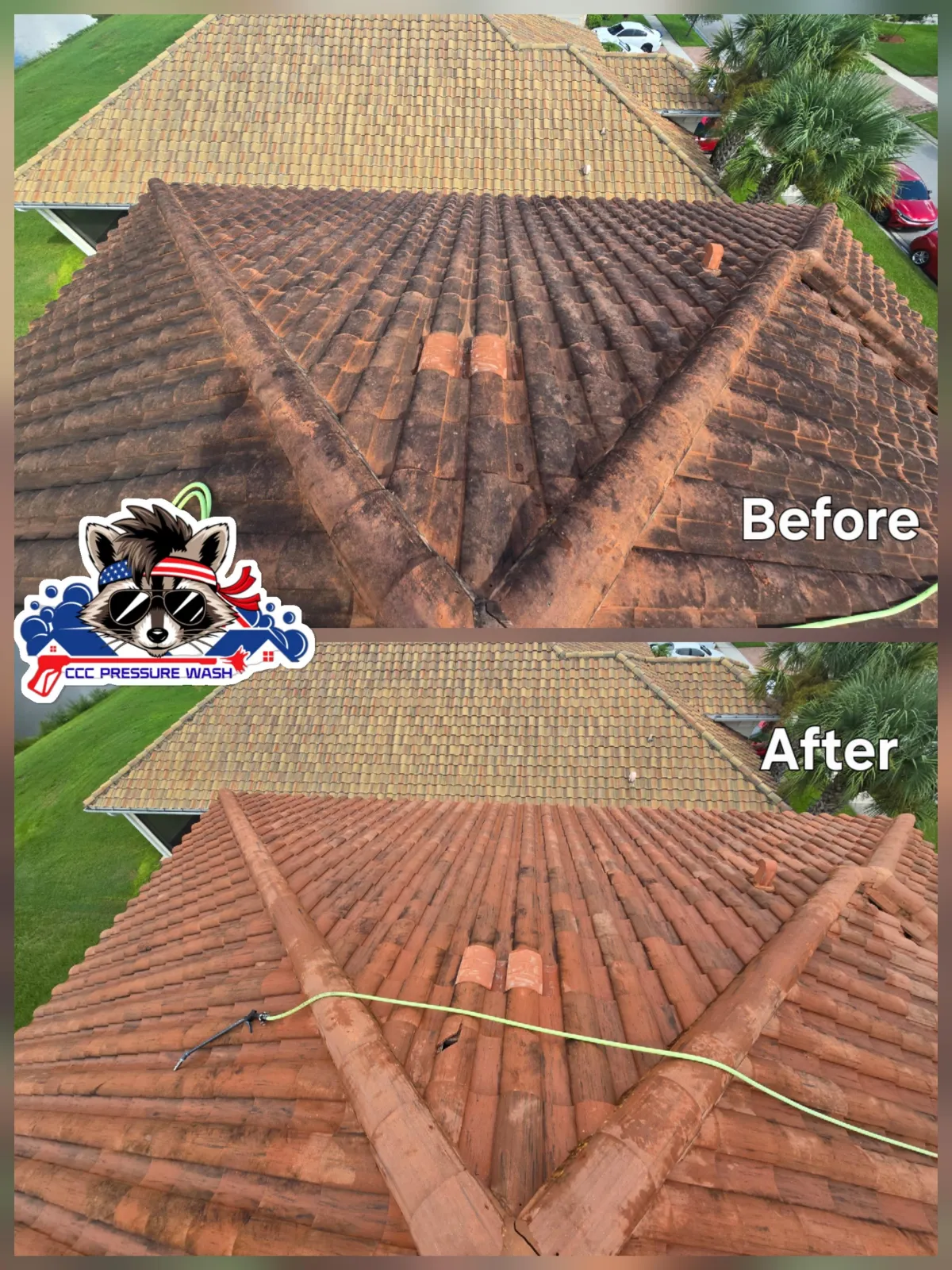 roof soft washing pressure washing Kissimmee orlando hunters creek st cloud lake nona davenport