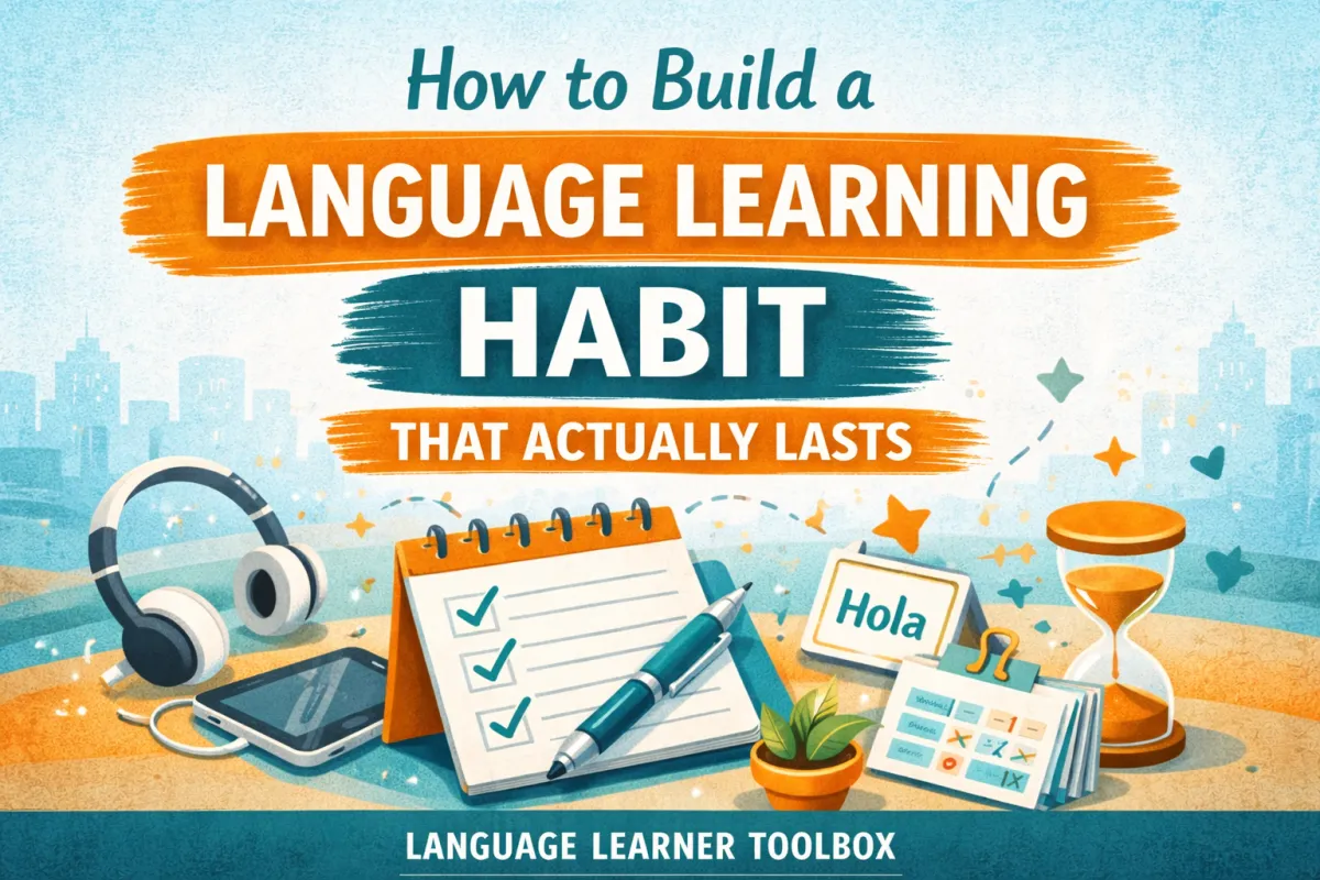 How to Build a Language Learning Habit That Actually Lasts