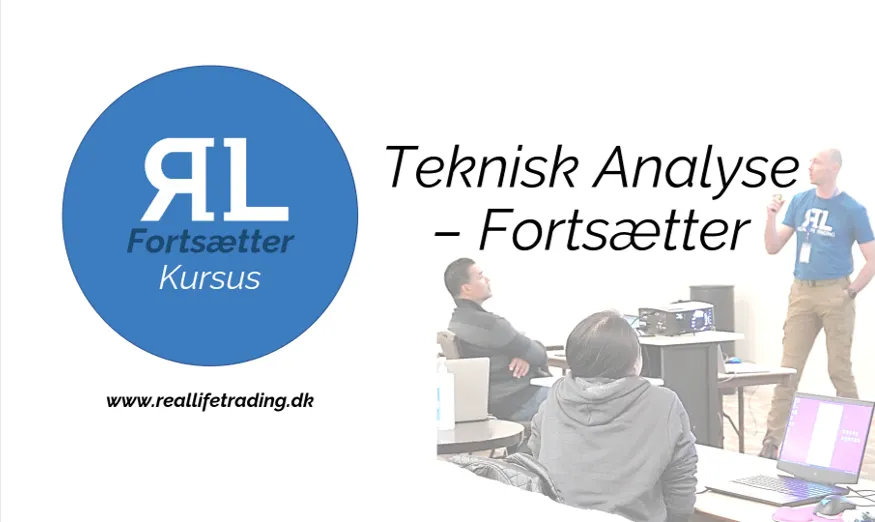 Billede af computer med teksten: ''Medlem Real Life Trading Danmark''