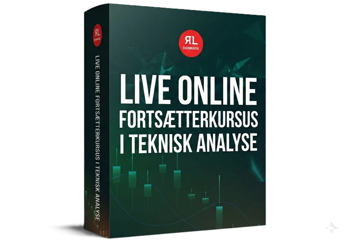 Billede af computer med teksten: ''Medlem Real Life Trading Danmark''