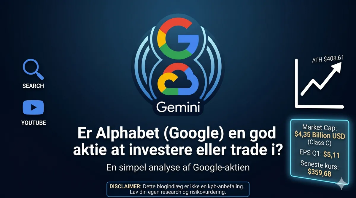 Alphabet Inc. er moderselskabet for Google og en række andre datterselskaber, ofte kaldt “Other Bets”.