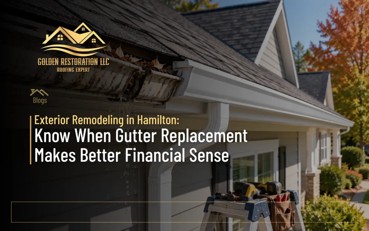 Know When Gutter Replacement Makes Better Financial Sense